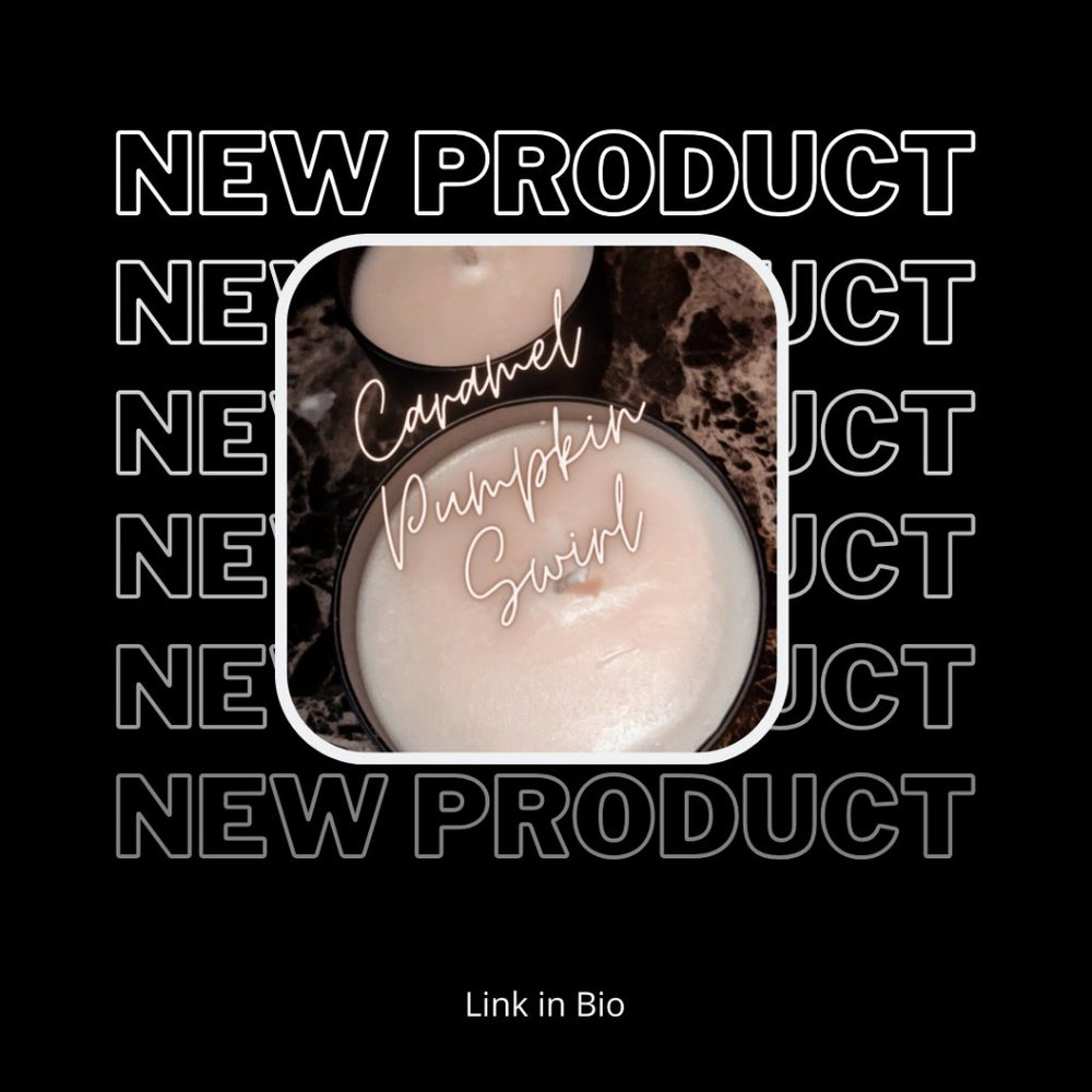 Caramel Pumpkin Swirl Candle - 4oz